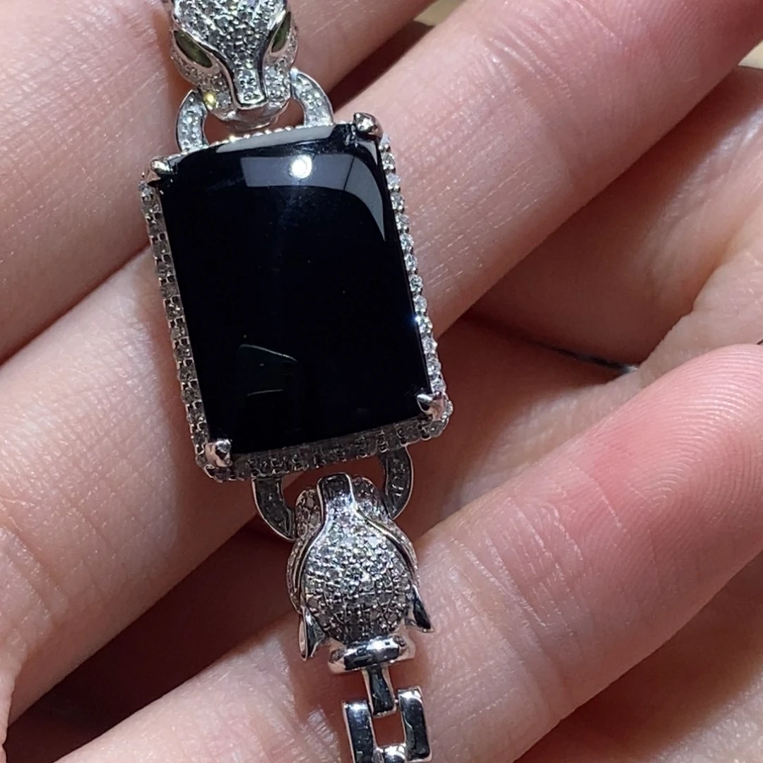 18K金镶嵌手链翡翠?**葵