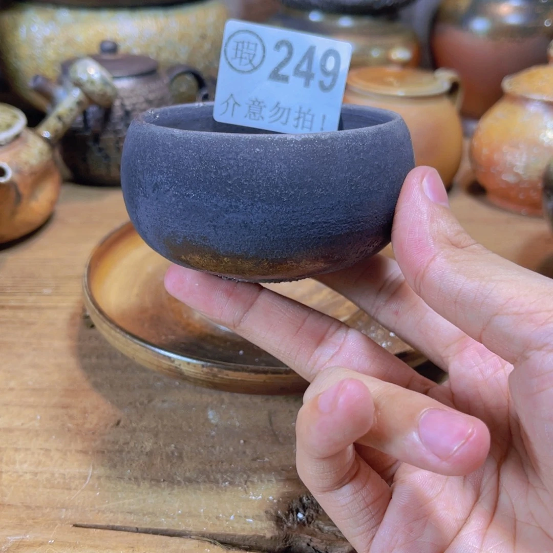 纯手工制作工艺（柴烧）裸烧纯手工制作柴烧249