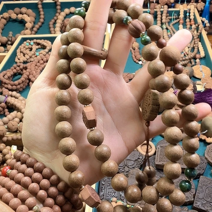 笑兰香古方1.2珠54子脖挂