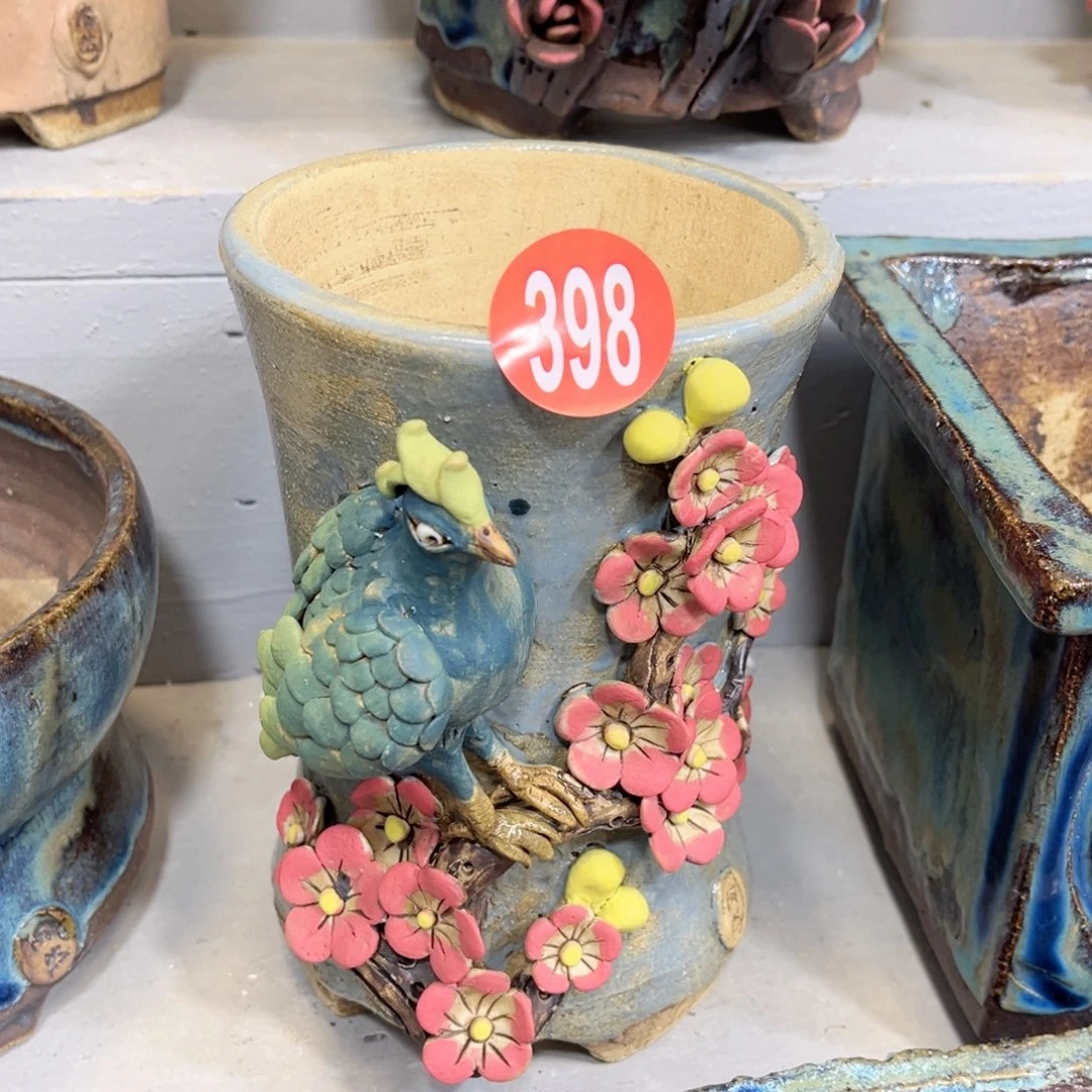 陶瓷微瑕398 号陶然花盆