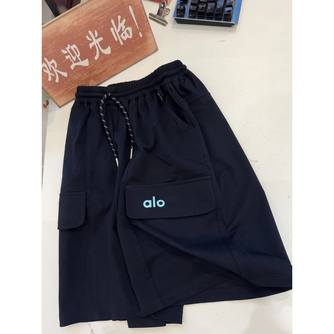 【小哥穿搭】男童夏季薄款针织中裤五分裤时尚宽松百搭潮流61107-1