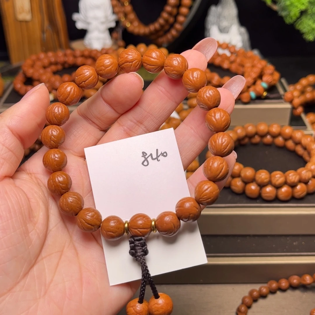 手串桃核玉龙脊10精品