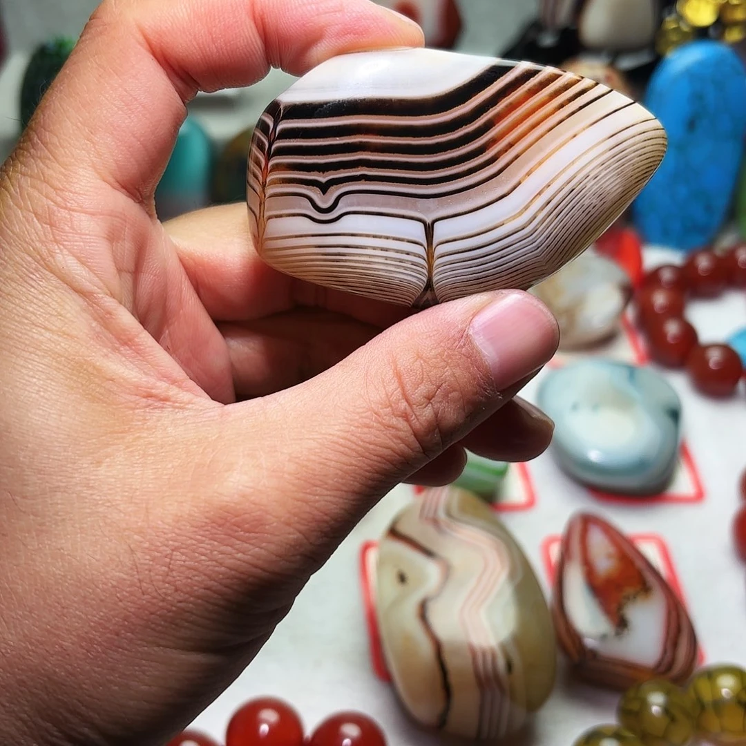 玛瑙/玉髓未镶嵌颈饰