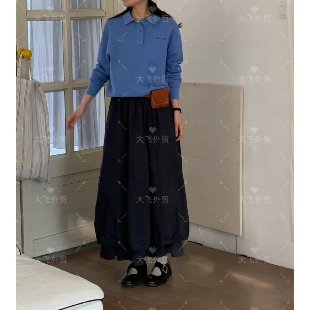 【蛋家&抽绳水母裙】早春新款！百搭显瘦抽绳设计水母裙