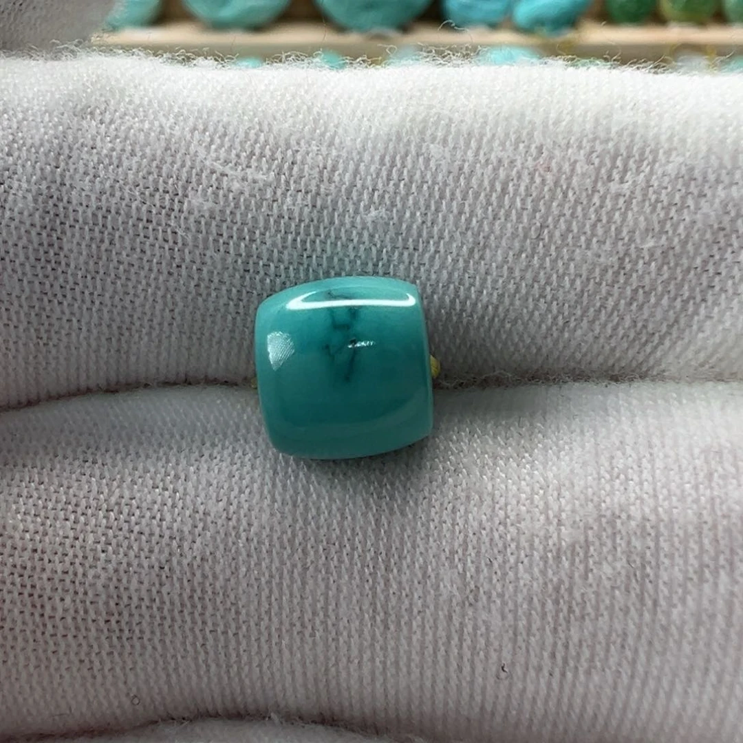 未镶嵌绿松石直切珠8.2x7.7mm