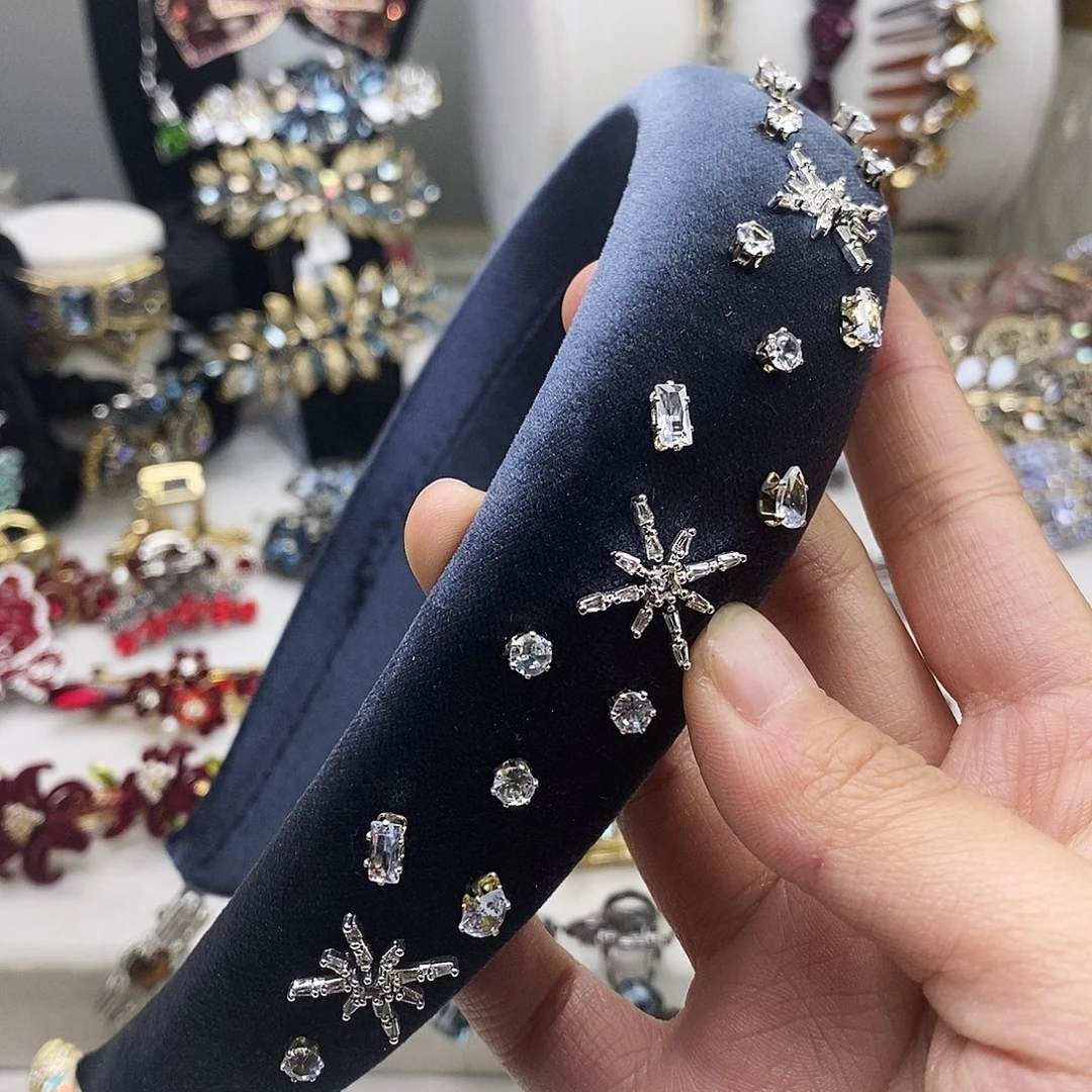 仿水晶合金大发箍