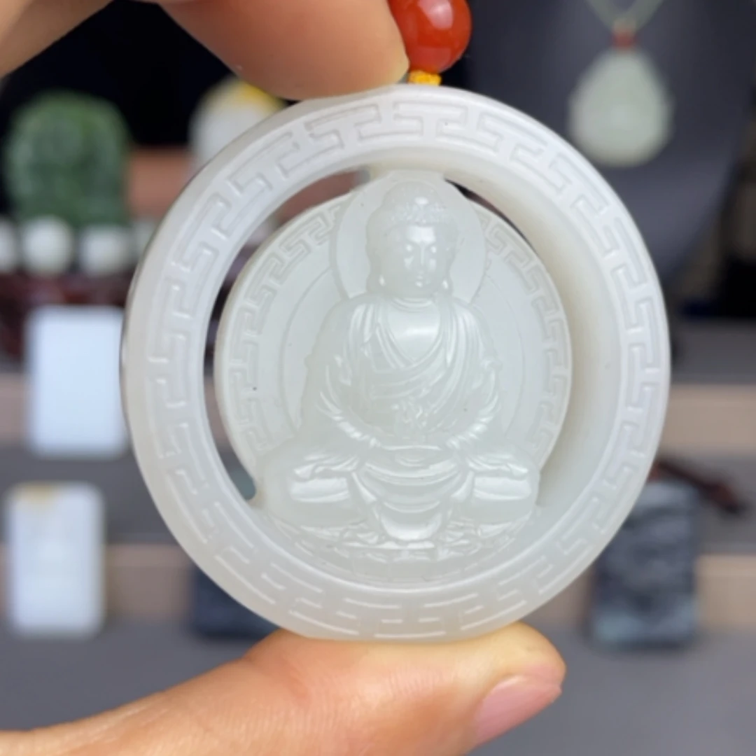 【闪购商品】和田玉颈饰未镶嵌忠*