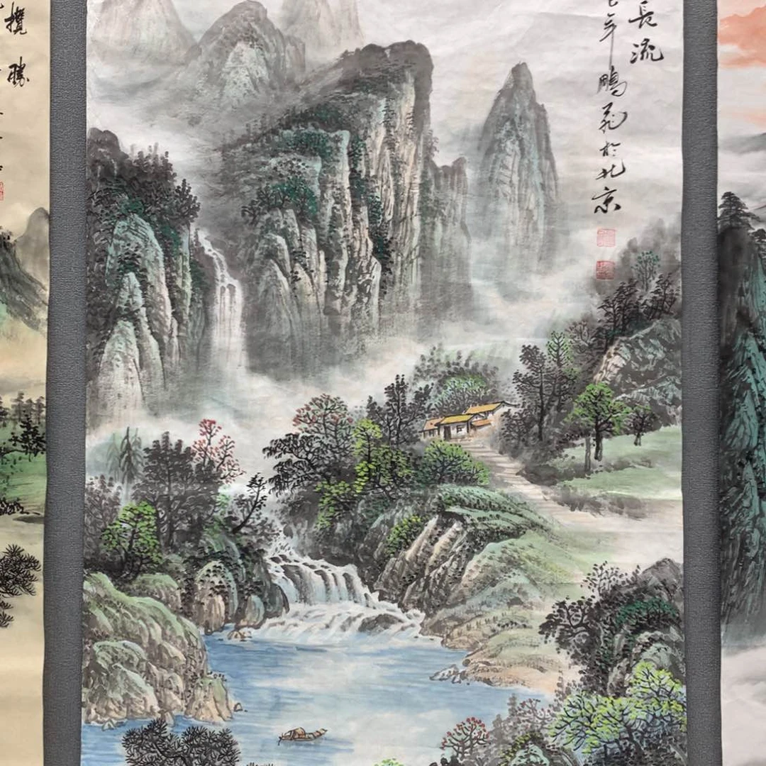【闪购商品】春****老年画艺术作品欣赏