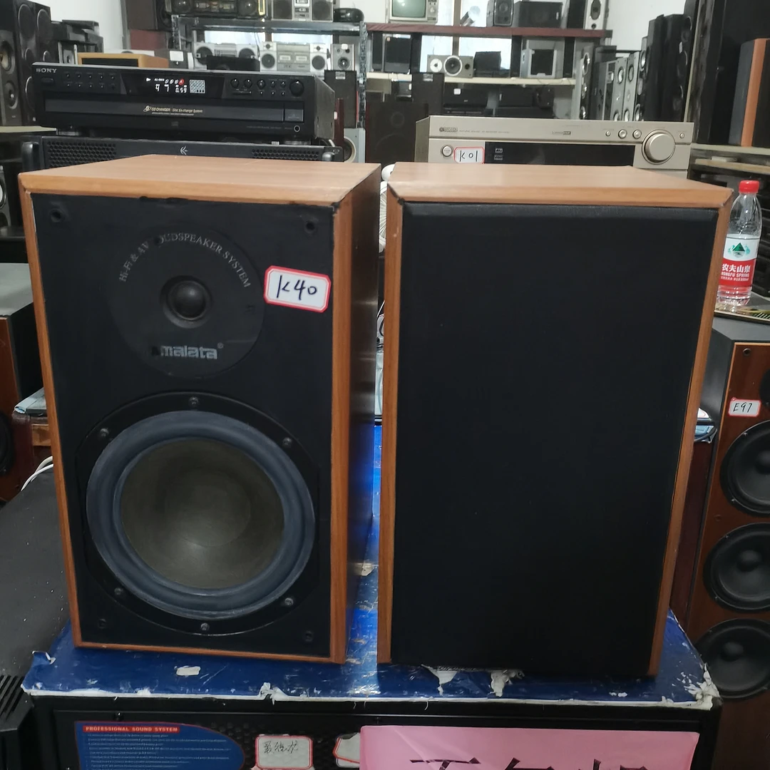 K40号书架音响一对 八寸两分频 运费自理
