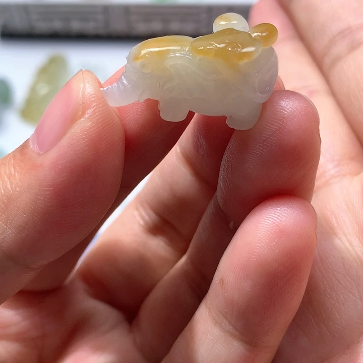 未镶嵌定制翡翠象