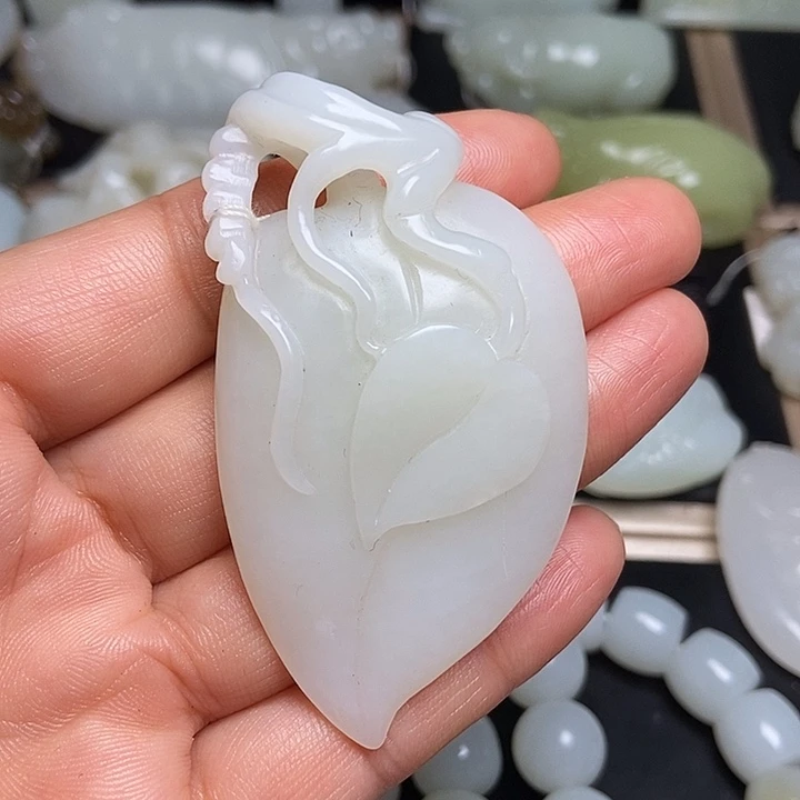 吊坠(不含链)未镶嵌和田玉