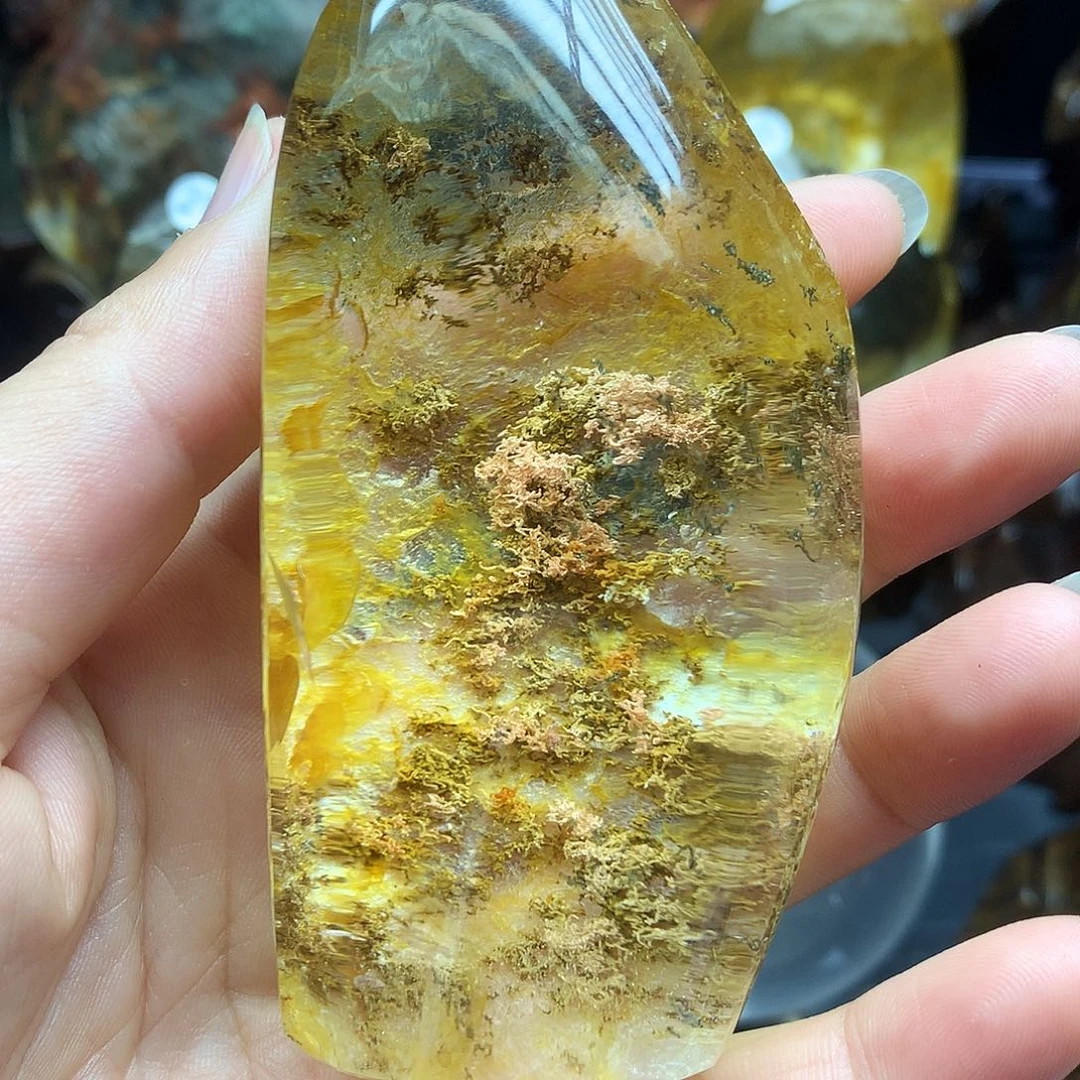 水晶未镶嵌珠宝半成品