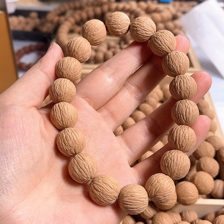 猴头核桃手串龙珠