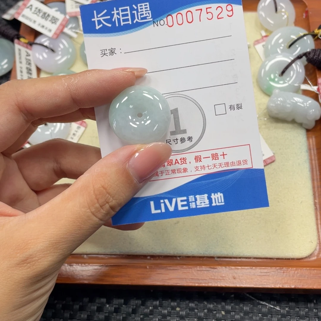 颈饰未镶嵌翡翠x7529