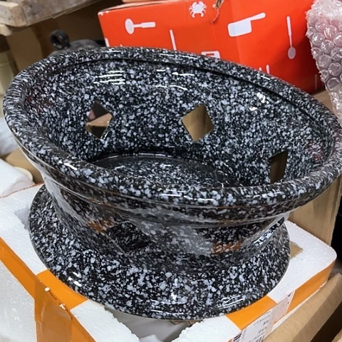 微瑕，不能明火，口径25，高度10灰色