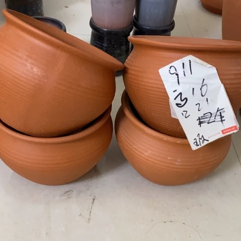 粗陶红陶绿植花盆911