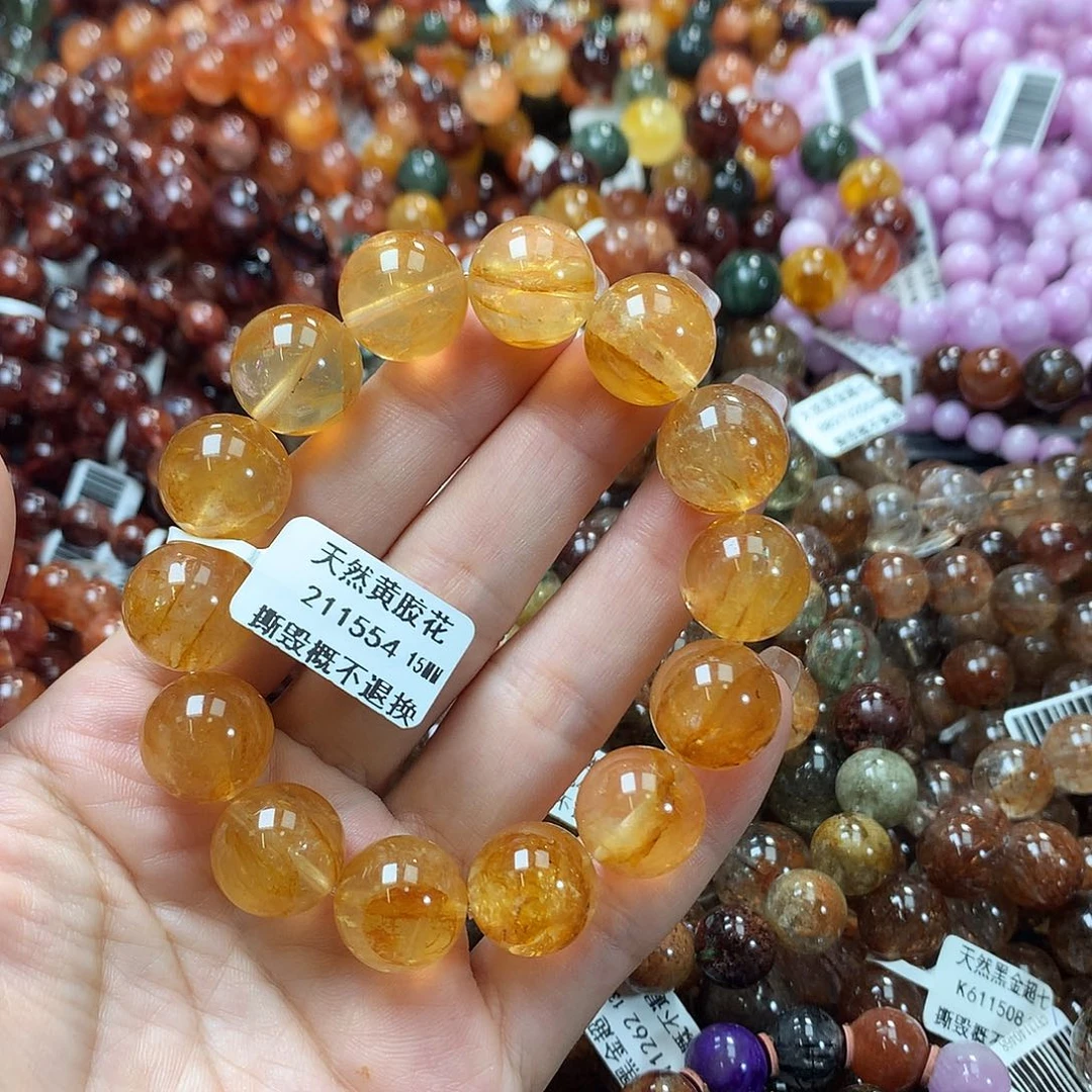 水晶手链未镶嵌，