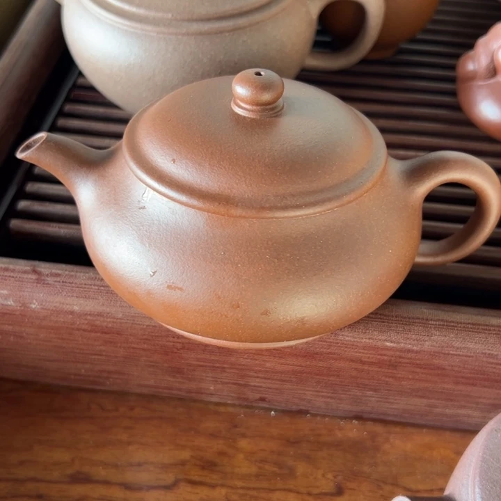 紫砂开播福利小多只100cc五彩段底槽青明炉150cc