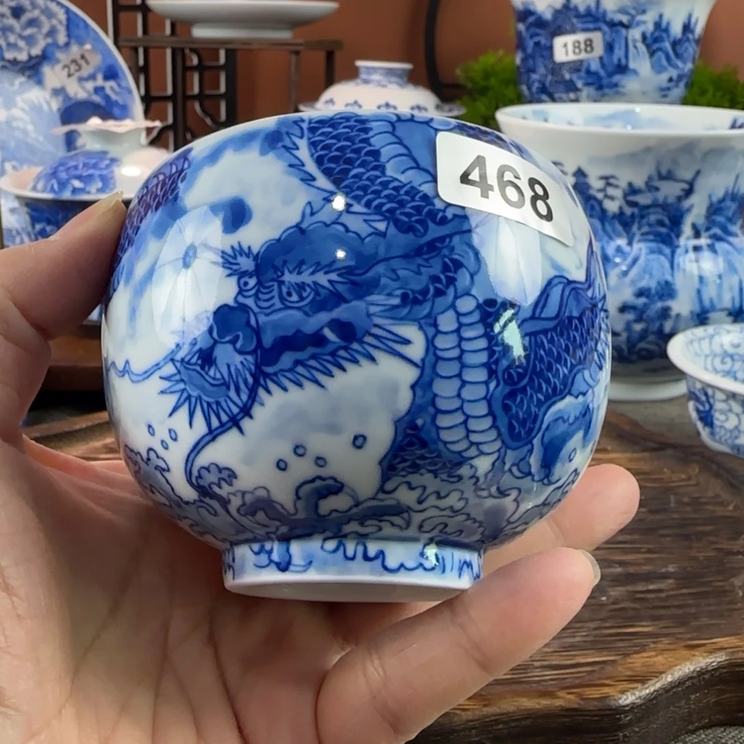 景德镇陶瓷手绘茶器468