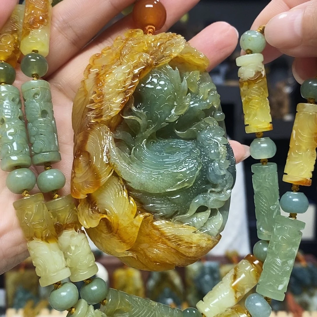 未镶嵌岫玉挂件吊坠手把