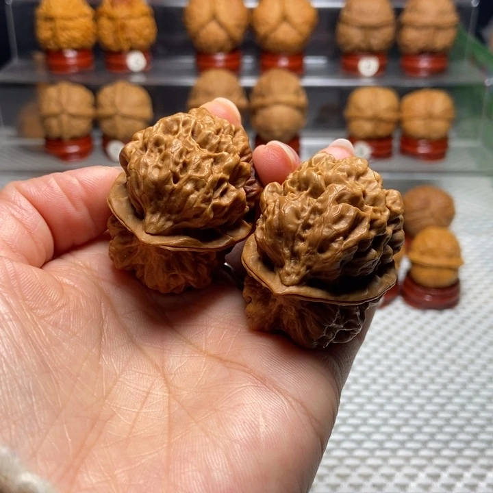 文玩核桃把件16上古金蟾