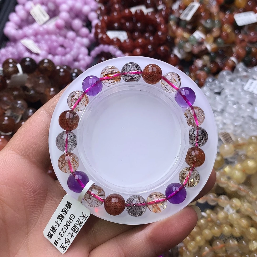 未镶嵌水晶手链，，