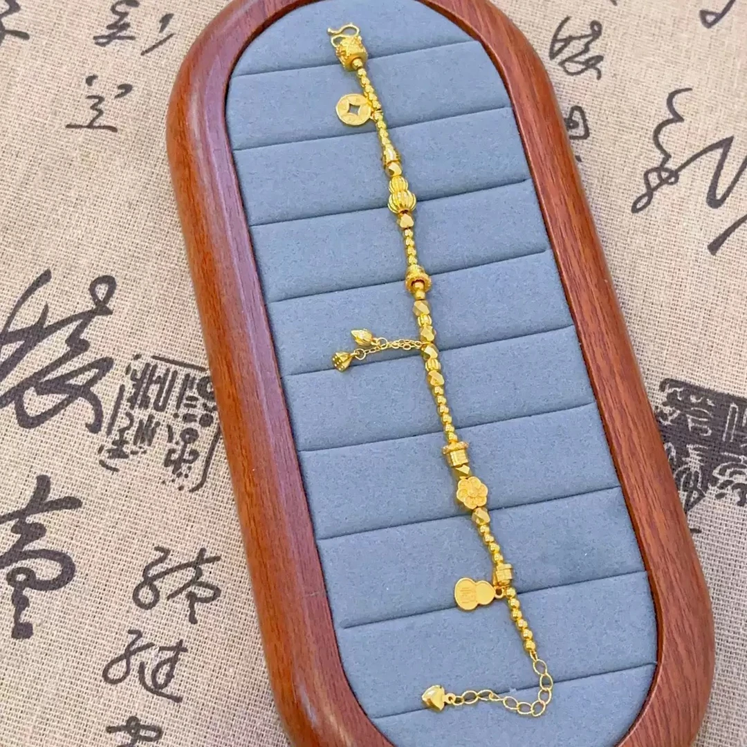 合金手链 【中阿】迪拜锡金传承两世欢手链K