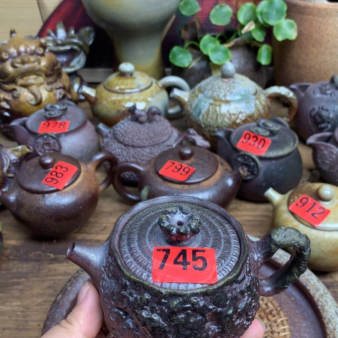 柴烧泡茶壶150毫升一物一拍