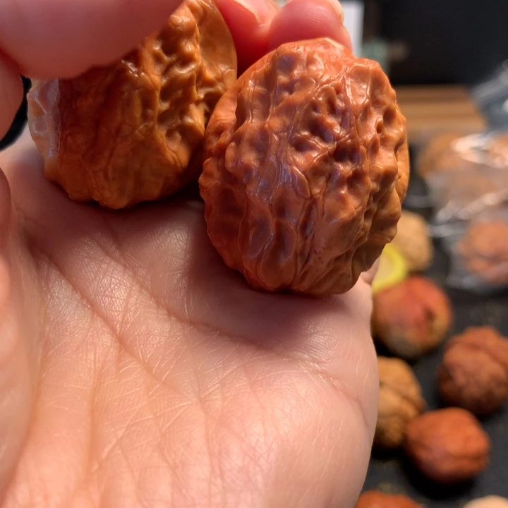 吊坠文玩核桃七彩貔貅蟾40尺