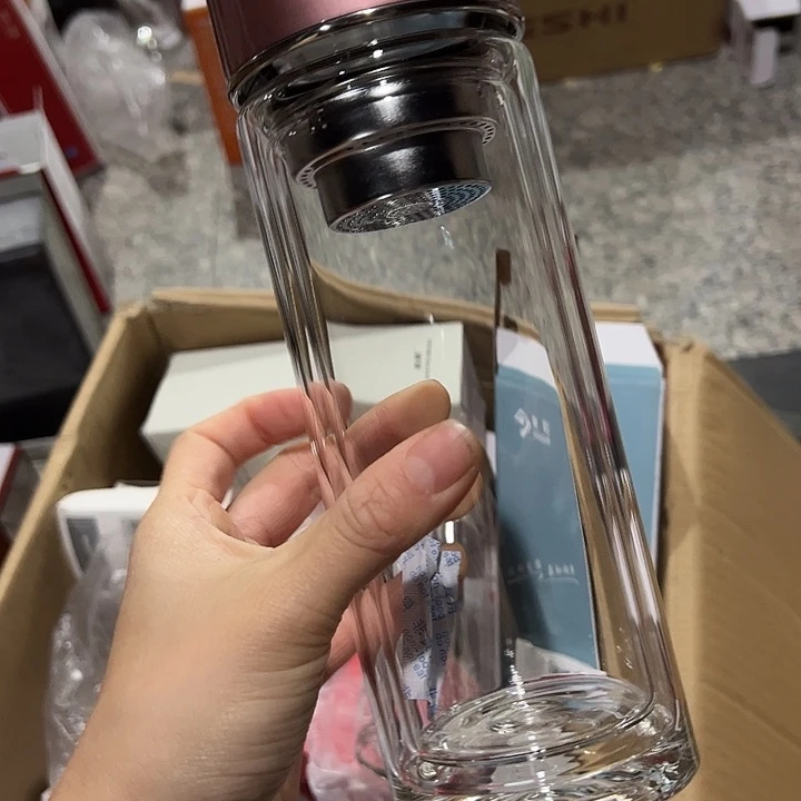 宇剀玻璃杯600600600红色微瑕