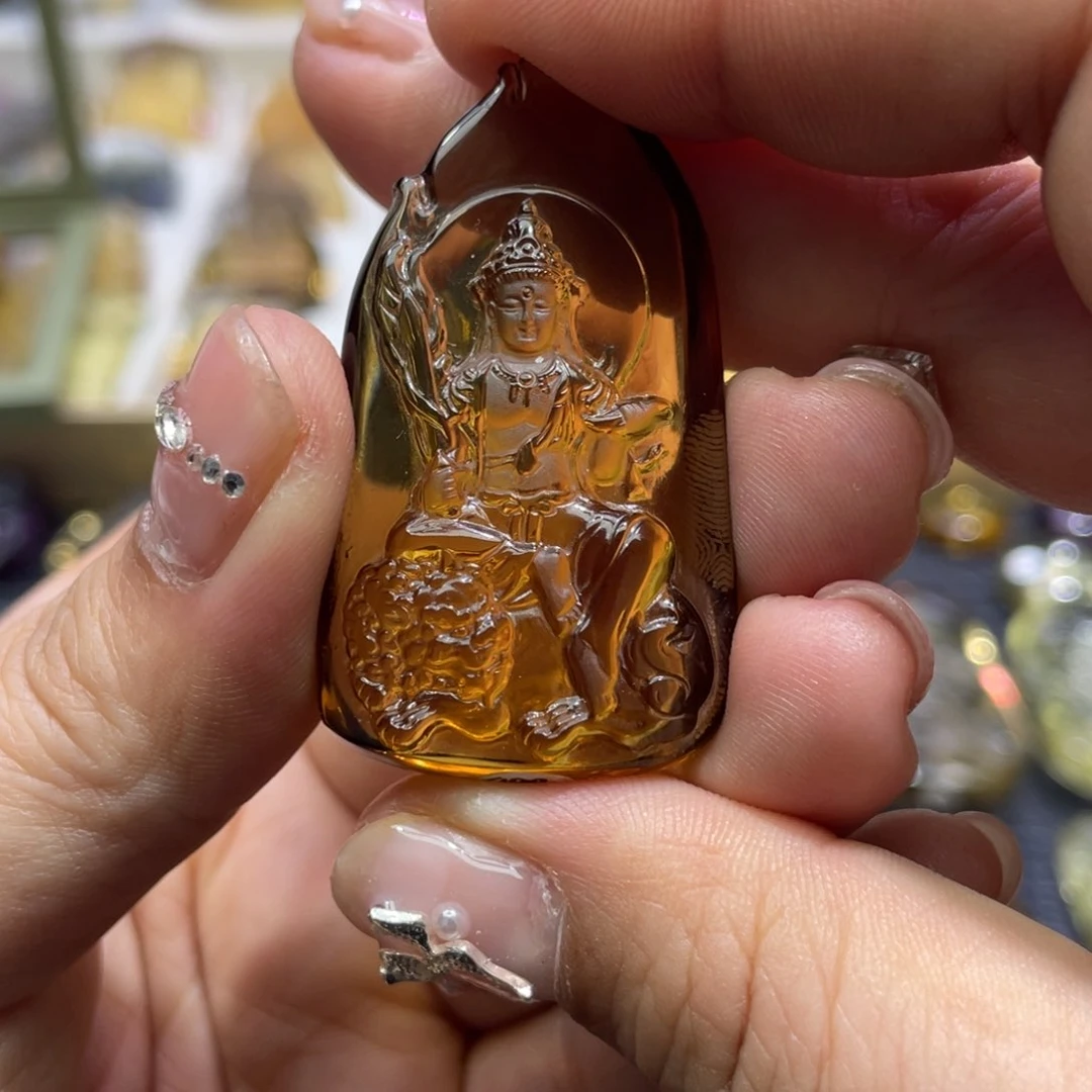 水晶颈饰未镶嵌定制