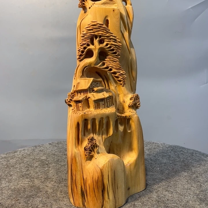 柏木（崖柏）根雕工艺摆件