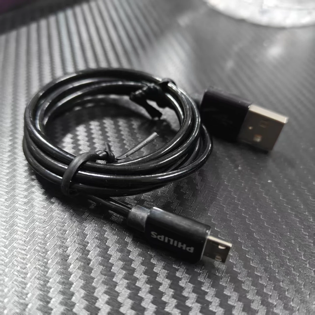 95新 Philips/飞利浦 Micro 0.9米 USB数据线 SWR211D/93
