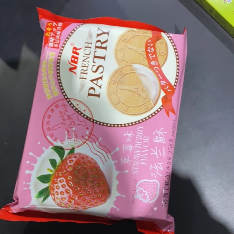 法兰酥草莓味约258g