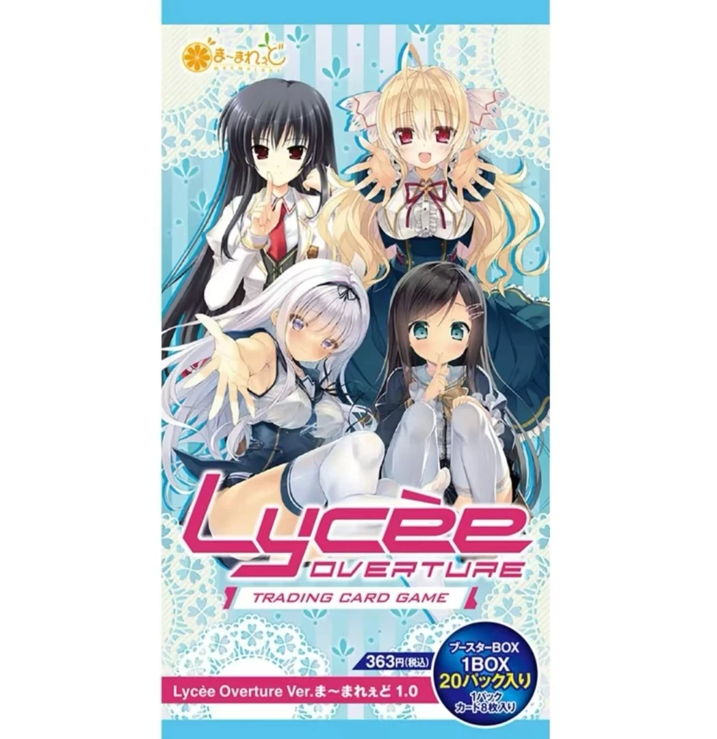 日版Lycee橘子社galgame美少女游戏集换式卡牌补充包盲盒【代拆】