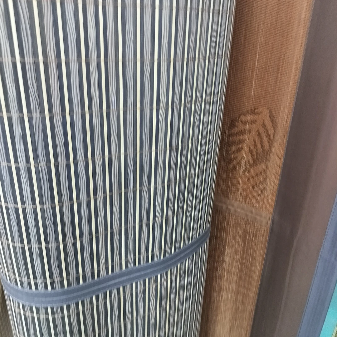 木纹冰丝折叠竹席