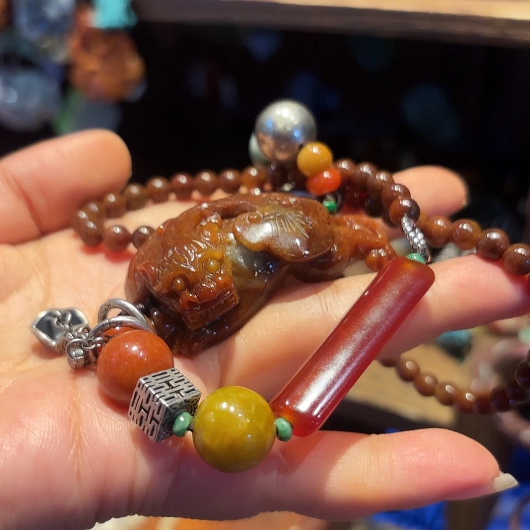 翡翠未镶嵌颈饰原创