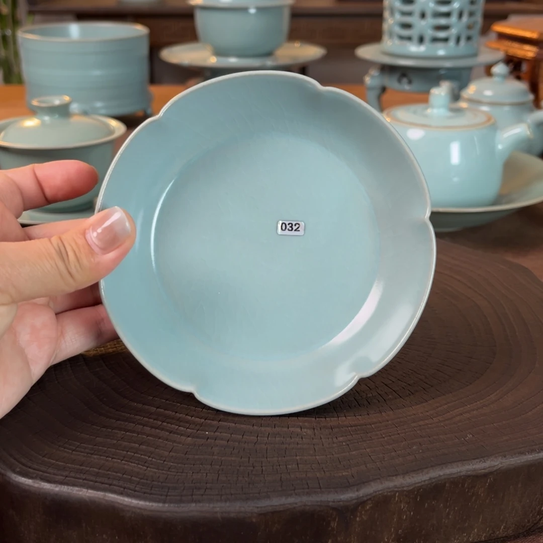 微瑕032原矿汝官窑作品