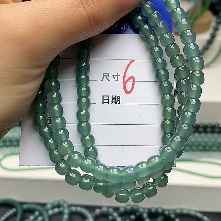 翡翠未镶嵌手链翡翠
