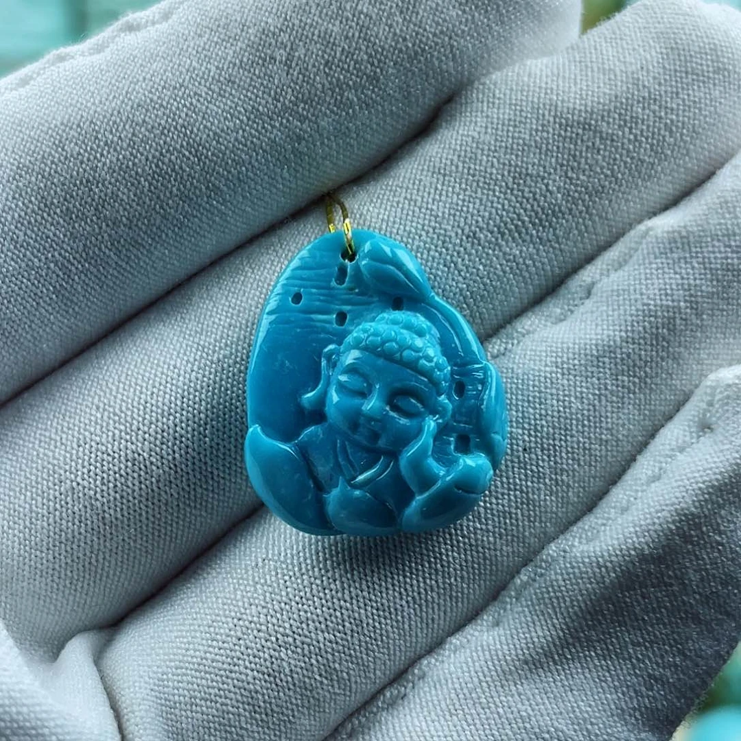 未镶嵌绿松石珠宝奇石