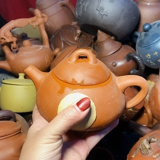 茶壶紫砂手工制作宜兴紫砂壶