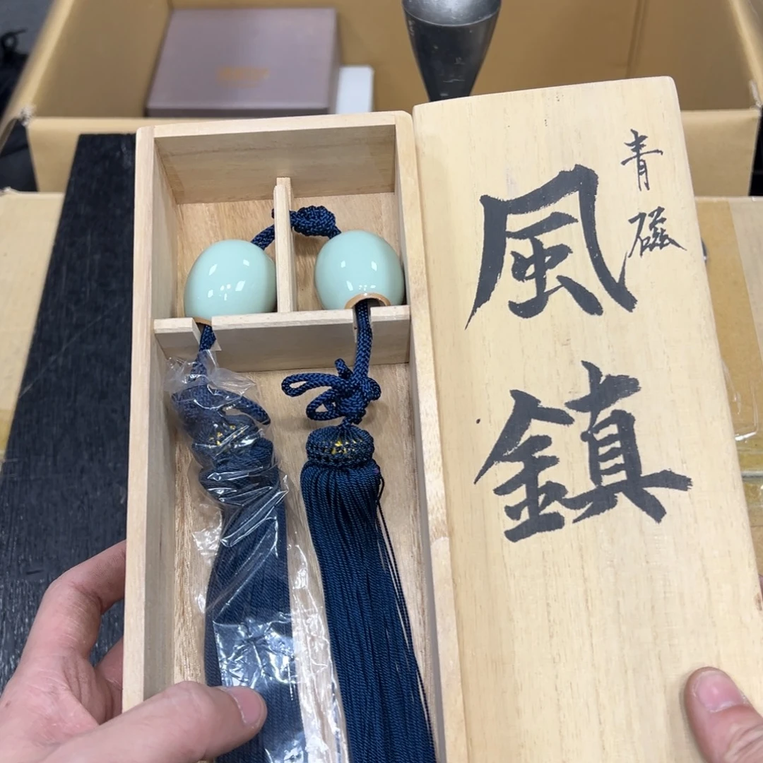 真***错陶瓷中古工艺品摆件