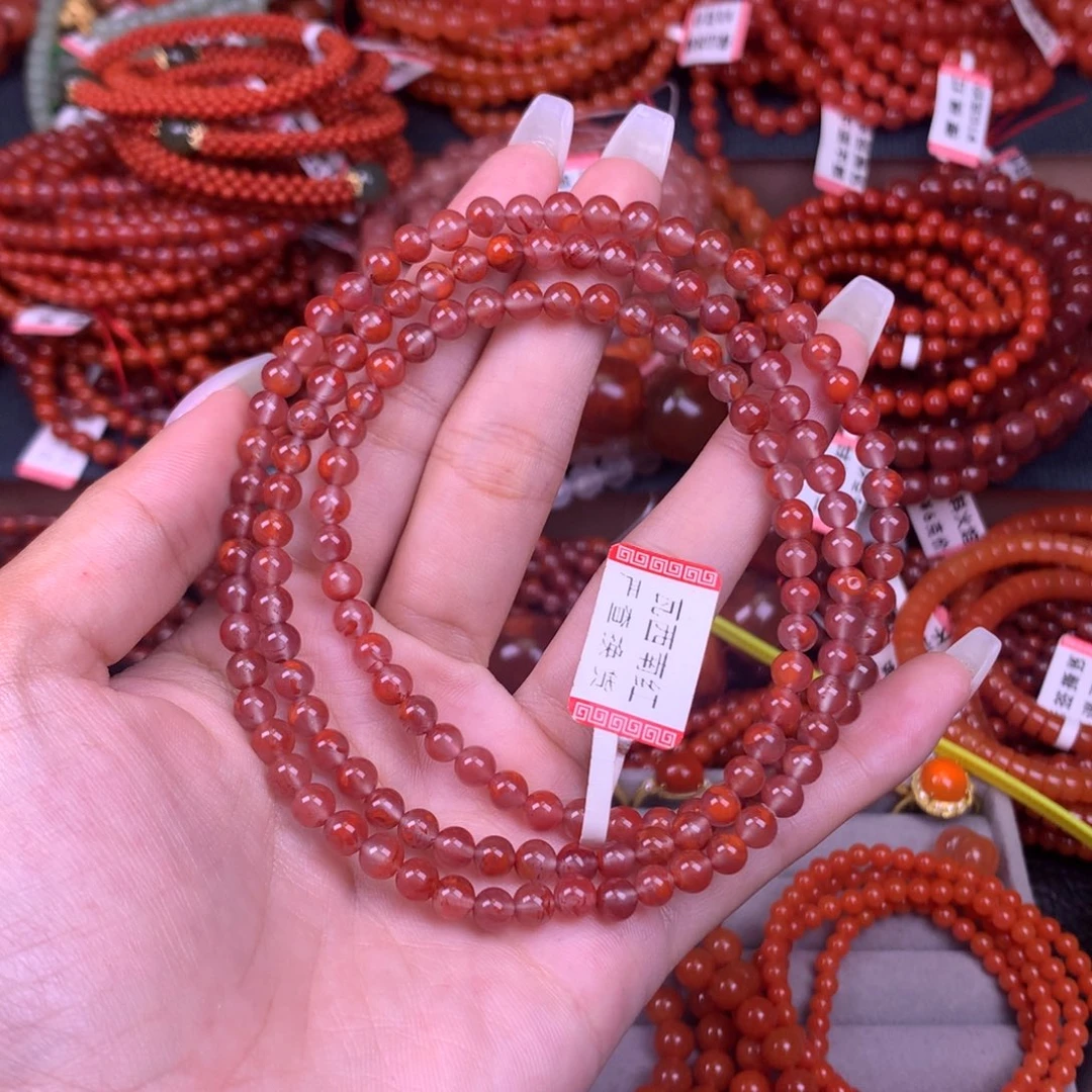 未镶嵌手链南红玛瑙34号卡5