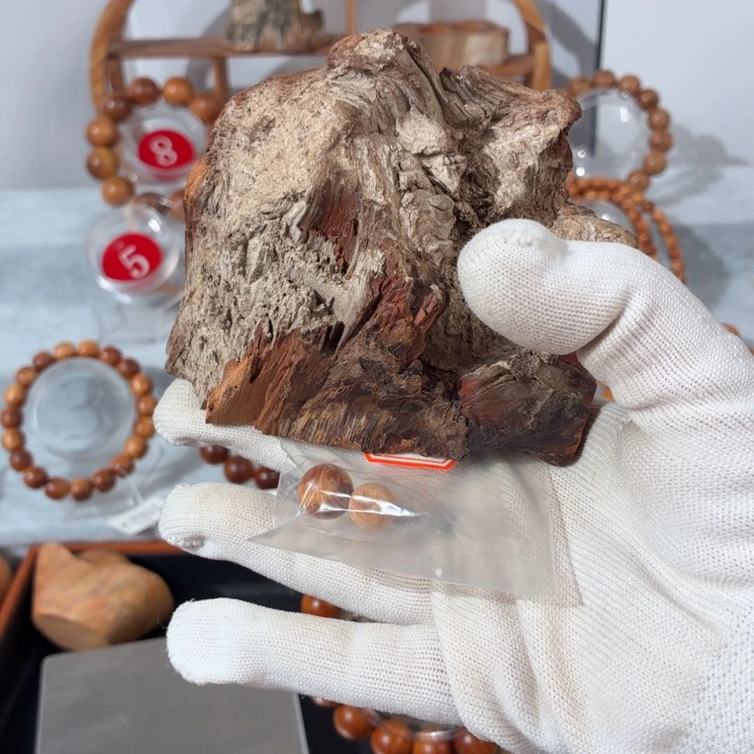 ****远柏木（崖柏）手串/手链太行崖柏209.2g