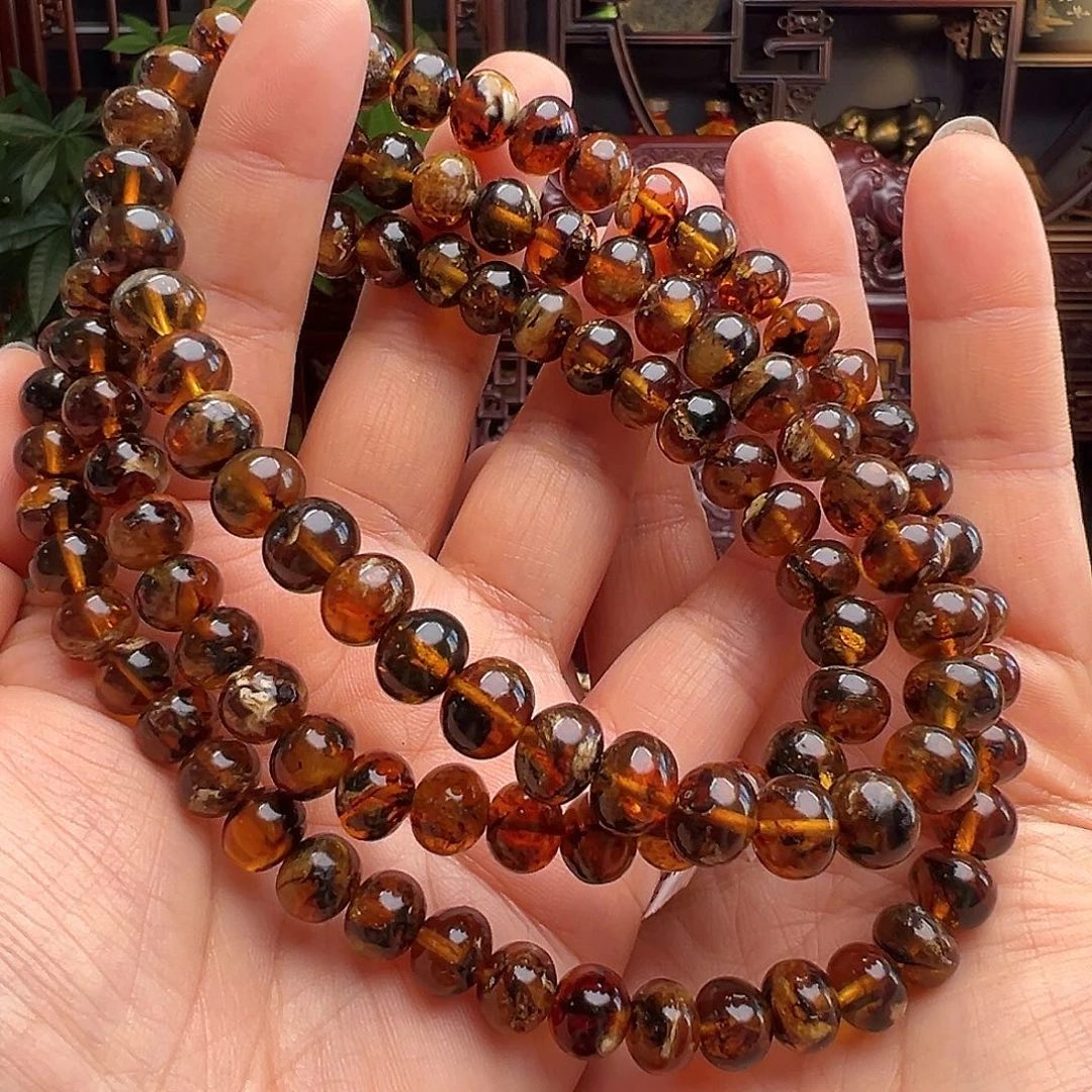 琥珀未镶嵌裸石抚顺琥珀20216九