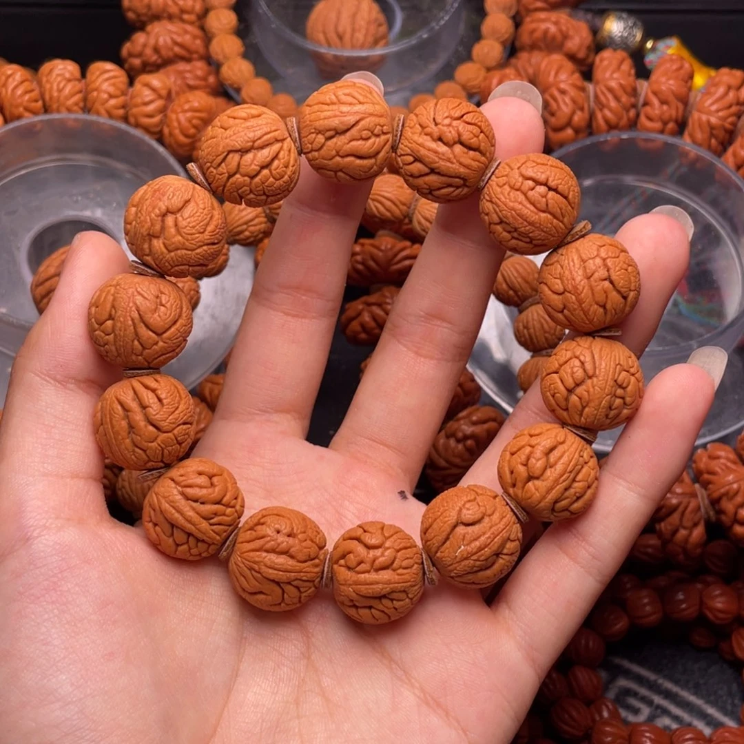 木质类秦岭核桃密纹龙珠