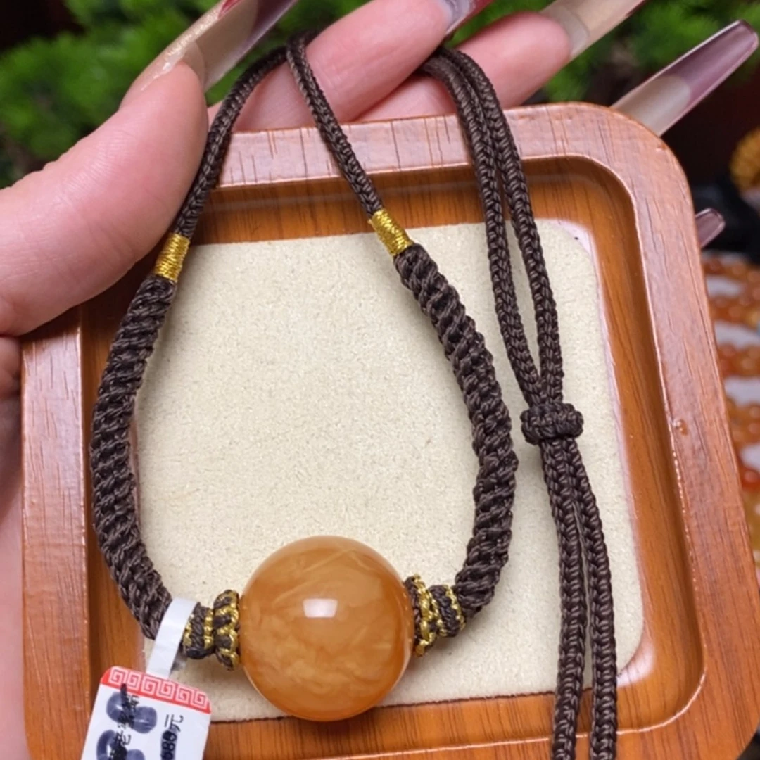 【闪购商品】蜜蜡颈饰未镶嵌项链