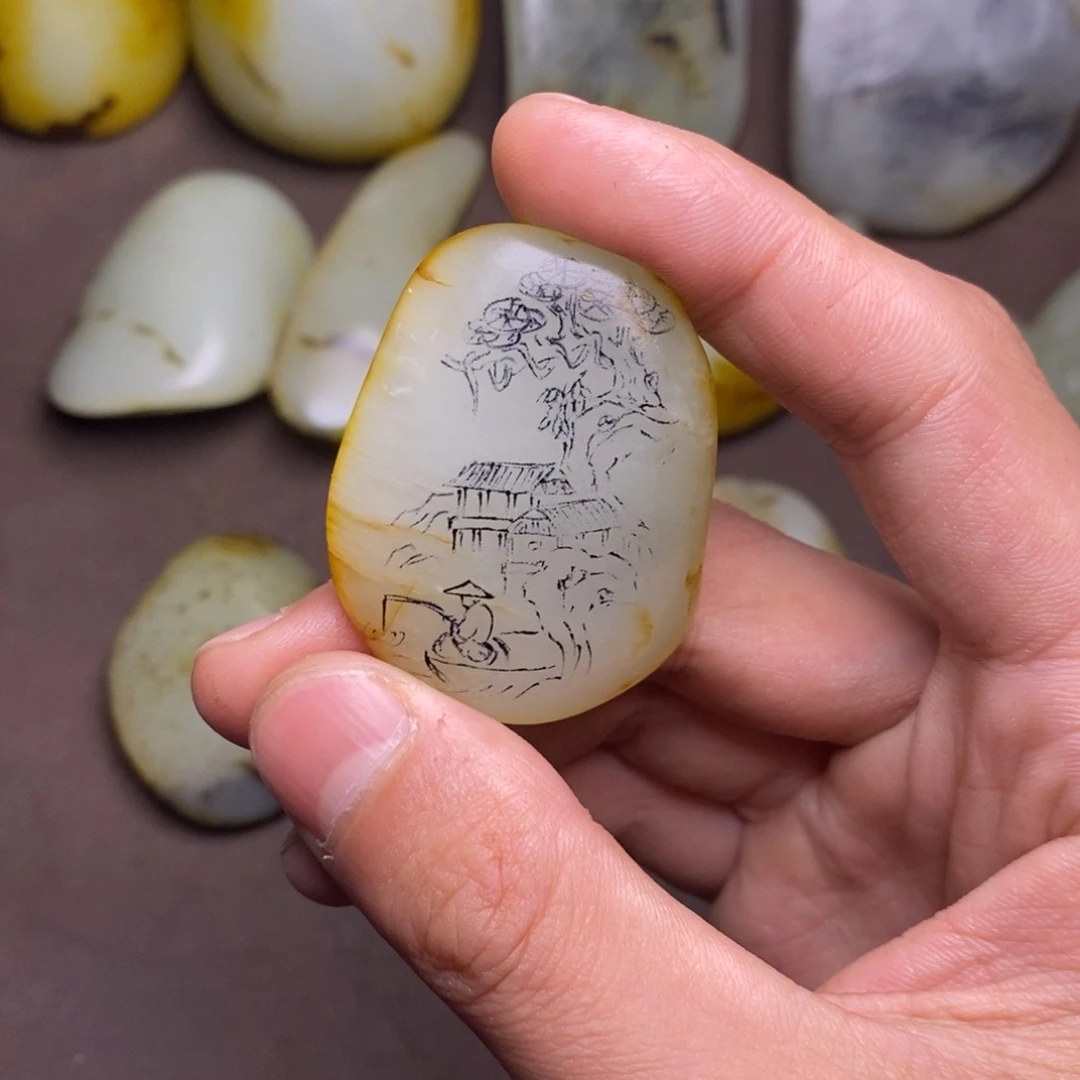 定制和田玉1未镶嵌狼****仇