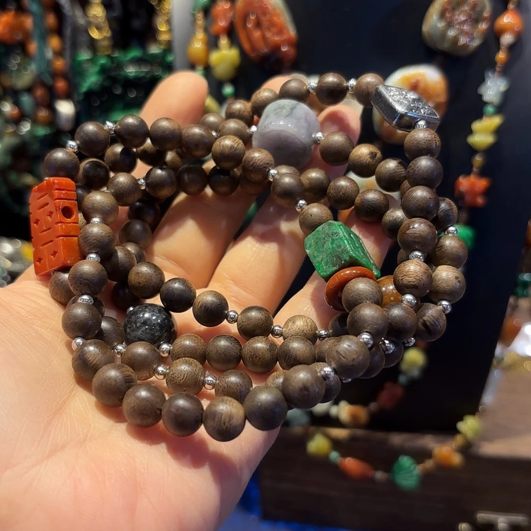 翡翠未镶嵌颈饰原创