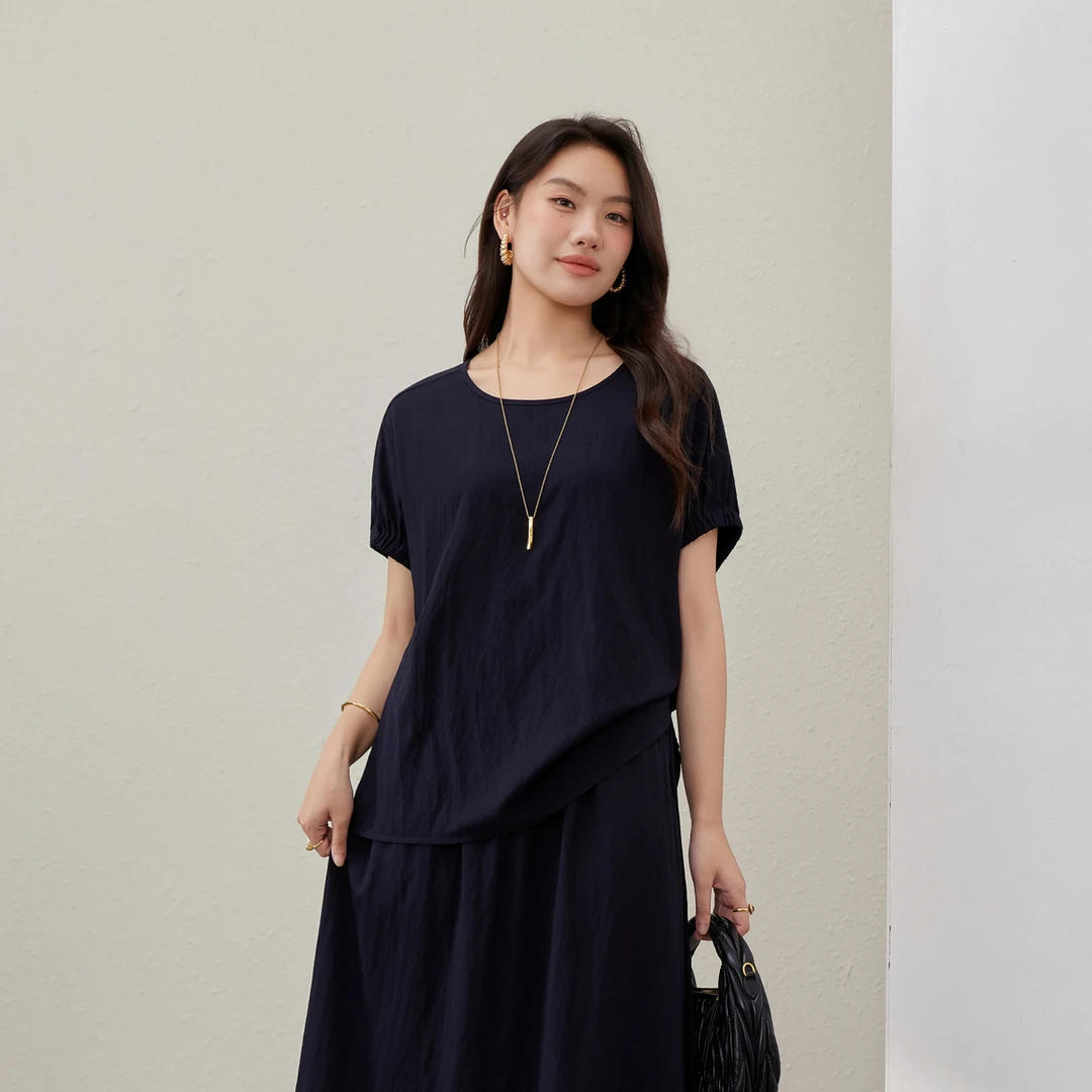 【时髦别致衬衫】纤莉秀W大码女装时尚百搭显瘦单件衬衫QK2541